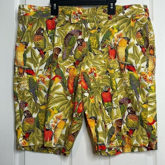 Loudmouth Golf Shorts Birds Jungle 40 - Picture 1 of 5